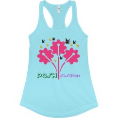 Ladies Slim Fit Racerback Tank Top