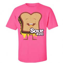 Unisex Ultra Cotton Safety Neon Crewneck Tee