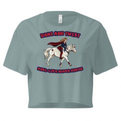 Ladies Festival Cali Crop Top Tee