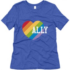 Ladies Relaxed Fit Super Soft Triblend Tee