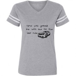 Ladies Relaxed Fit Vintage Sports Tee