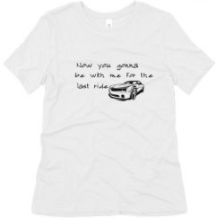 Ladies Relaxed Fit Super Soft Triblend Tee