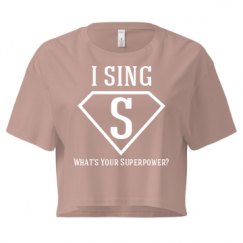 Ladies Festival Cali Crop Top Tee