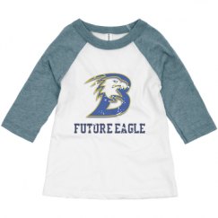 Toddler 3/4 Sleeve Raglan Tee