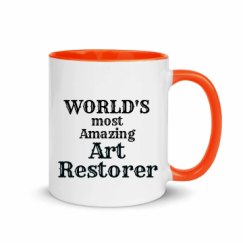 11oz Ceramic Mug with Color Inside