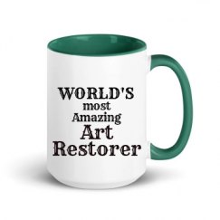 15oz Ceramic Mug with Color Inside