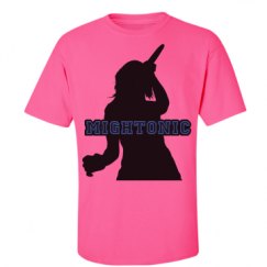 Unisex Ultra Cotton Safety Neon Crewneck Tee