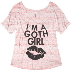 Ladies Flowy Slouchy Tee