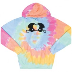 Unisex Tie-Dye Fleece Hoodie