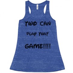 Ladies Flowy Racerback Tank