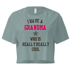 Ladies Festival Cali Crop Top Tee