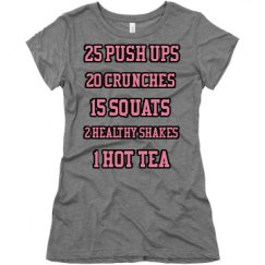 Ladies Slim Fit Super Soft Triblend Tee
