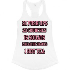 Ladies Slim Fit Racerback Tank Top