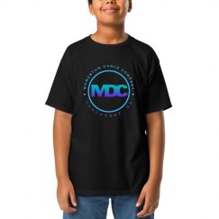 youth MDC Blue Logo T