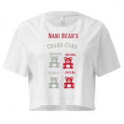 Ladies Festival Cali Crop Top Tee