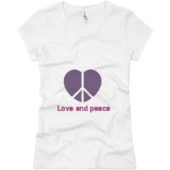 Ladies Slim Fit Basic Promo Jersey Tee