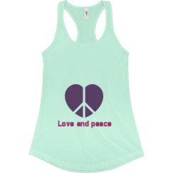 Ladies Slim Fit Racerback Tank Top