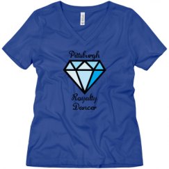 Ladies Relaxed Fit V-Neck Tee