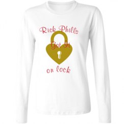 Ladies Relaxed Fit Basic Long Sleeve Tee