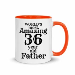 11oz Ceramic Mug with Color Inside