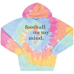 Unisex Tie-Dye Fleece Hoodie