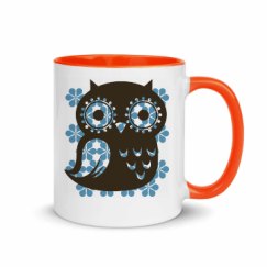 11oz Ceramic Mug with Color Inside