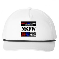 Snapback Five-Panel Rope Hat