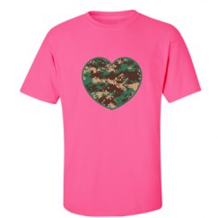 Unisex Ultra Cotton Safety Neon Crewneck Tee