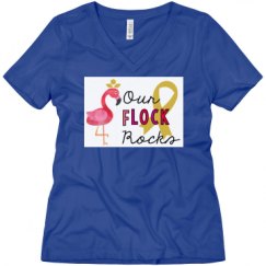 Ladies Relaxed Fit V-Neck Tee
