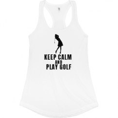 Ladies Slim Fit Racerback Tank Top
