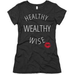 Ladies Slim Fit Super Soft Triblend Tee
