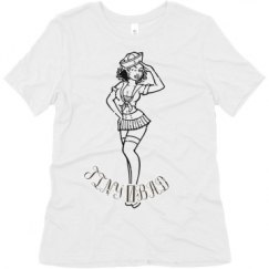 Ladies Relaxed Fit Super Soft Triblend Tee