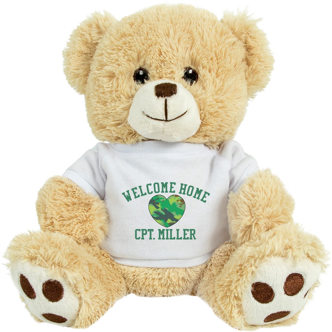 Welcome Home Bear - 10 Inch Teddy Bear Stuffed Animal | Customized