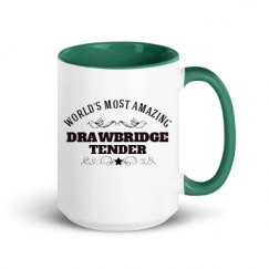 15oz Ceramic Mug with Color Inside
