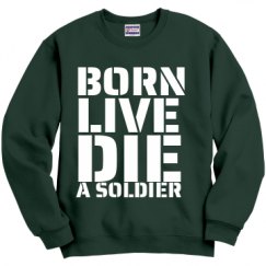 Unisex Film and Foil Crewneck Sweatshirt