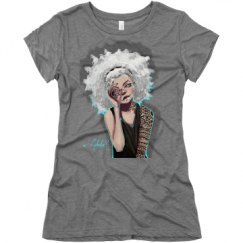 Ladies Slim Fit Super Soft Triblend Tee