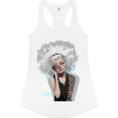 Ladies Slim Fit Racerback Tank Top