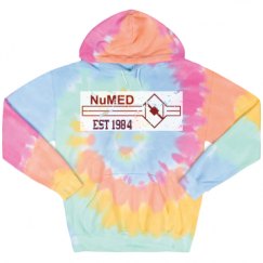 Unisex Tie-Dye Fleece Hoodie
