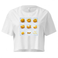 Ladies Festival Cali Crop Top Tee