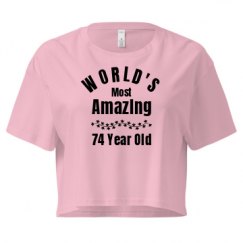 Ladies Festival Cali Crop Top Tee