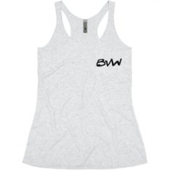 Ladies Slim Fit Super Soft Racerback Triblend Tank