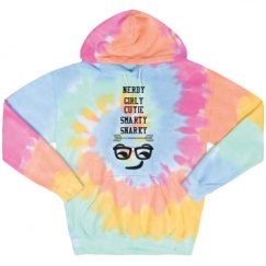 Unisex Tie-Dye Fleece Hoodie