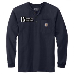 Unisex Carhartt Long Sleeve Henley Tee 