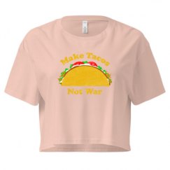 Ladies Festival Cali Crop Top Tee