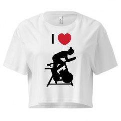 Ladies Festival Cali Crop Top Tee