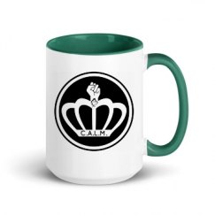 15oz Ceramic Mug with Color Inside