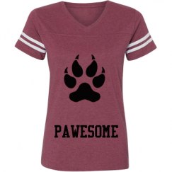 Ladies Relaxed Fit Vintage Sports Tee