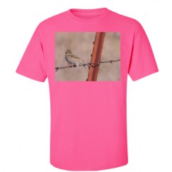 Unisex Ultra Cotton Safety Neon Crewneck Tee