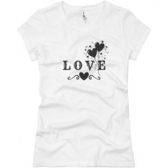 Ladies Slim Fit Basic Promo Jersey Tee