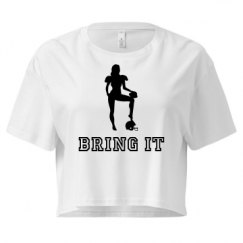 Ladies Festival Cali Crop Top Tee